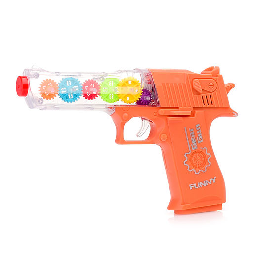 Пистолет на батарейках, в пакете