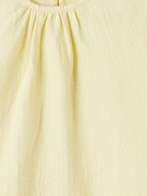 Bisiklet Yaka F?rf?rl? K?z ?ocuk M?slin Bluz