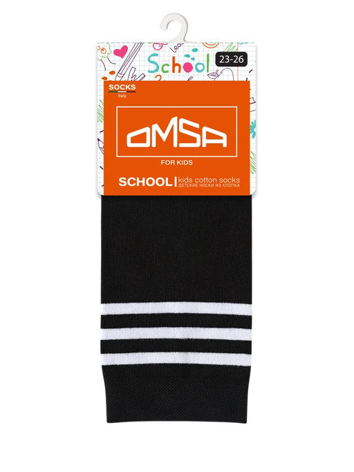 OMSAkids Gambaletto 31P10 гладь полоски - bianco  фото 2