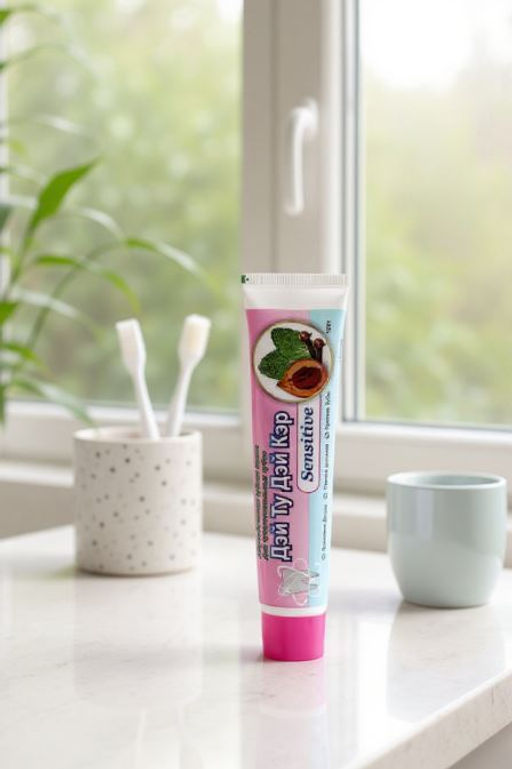 Зубная Паста (Дэй Ту Дэй Кэр) для чувствительных зубов, 100г - Day 2 day care фото 2