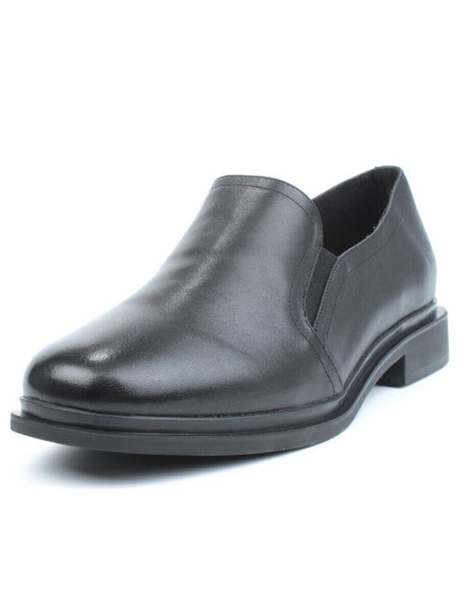 03-DCO100-1P BLACK Лоферы женские (натуральная кожа)