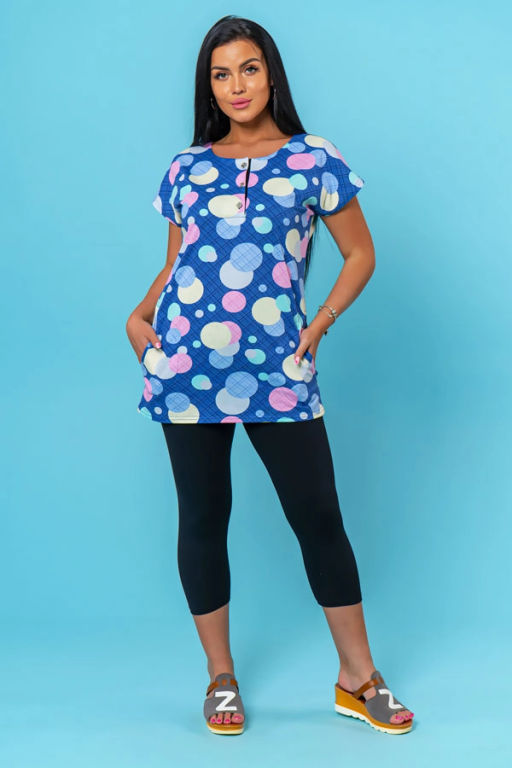 Костюм женский, цвет черный синий