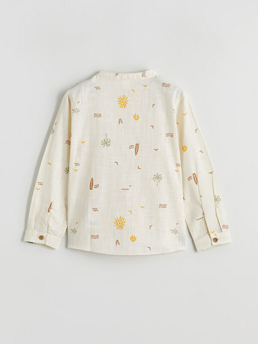 Hakim Yaka Erkek ?ocuk Poplin G?mlek