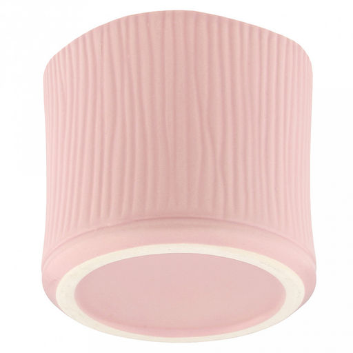 Кашпо для цветов керамическое "Сканди" 1,2л, 13х13,5х12см, внутренний д12см, асимметричная форма, фактурный глянец, розовый, в коробке (Китай)