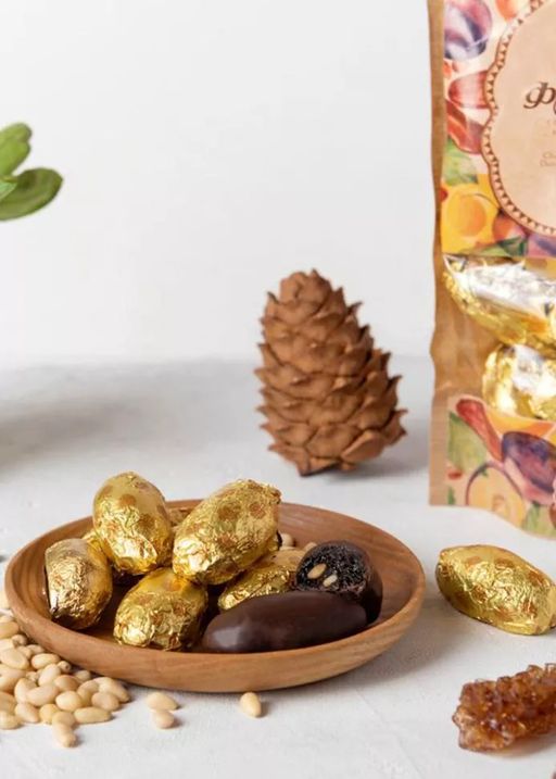 Фрутодень с кедровыми орехами, 200 г | крафт-пакет - Сибирский кедр фото 2