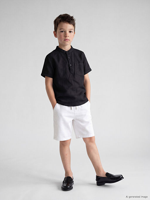 Erkek ?ocuk Gabardin ?ort