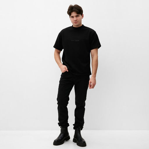 Футболка мужская MIST Men&apos;s casual размер 52, черный