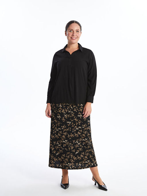 G?mlek Yaka Kad?n Bluz