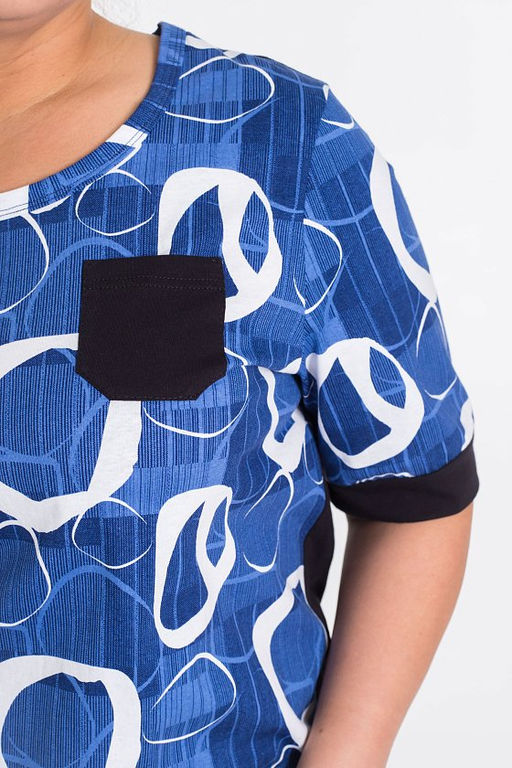 Костюм М321147г синий - Елена фото 6