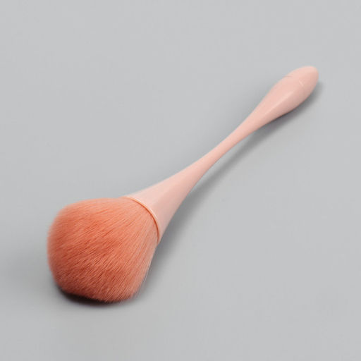 Кисть для смахивания опила, 20 см, розовая