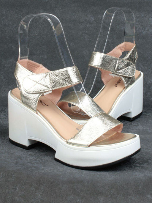 08-QL6989-1A WHITE Босоножки женские (натуральная кожа) - Фабричный китай фото 13