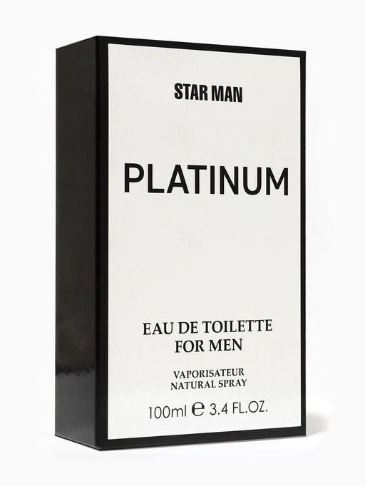 Туалетная вода мужская Star Man Platinum, 100 мл