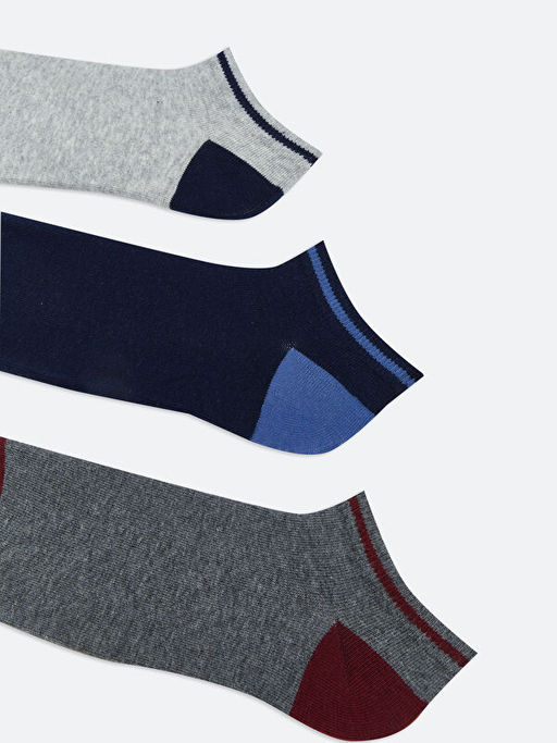 Desenli Erkek Patik ?orap 5li