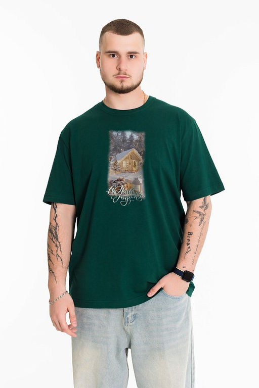 Футболка М125133Пз зеленый