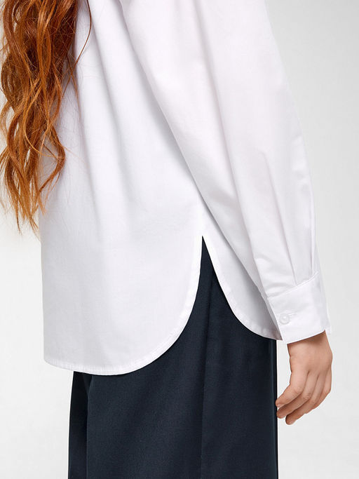 20240260176, Блузка детская для девочек Kort белый Acoola