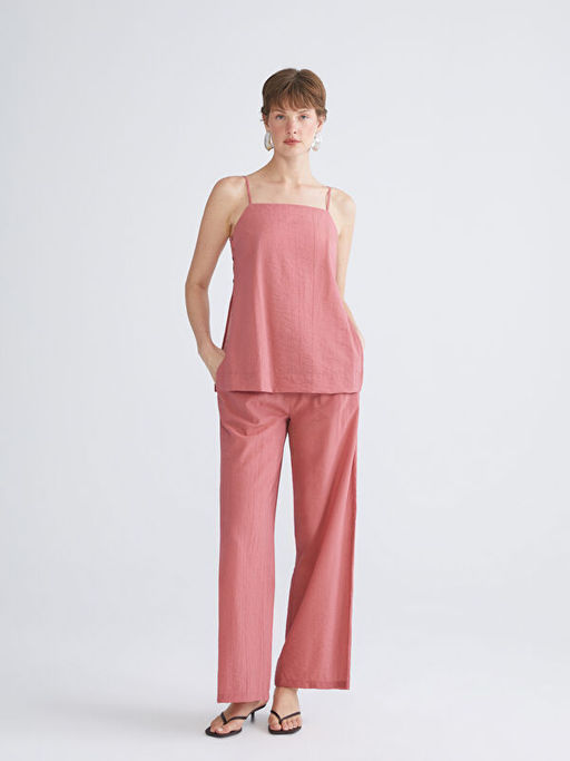 Beli Lastikli Geni? Pa?a Kad?n Pantolon