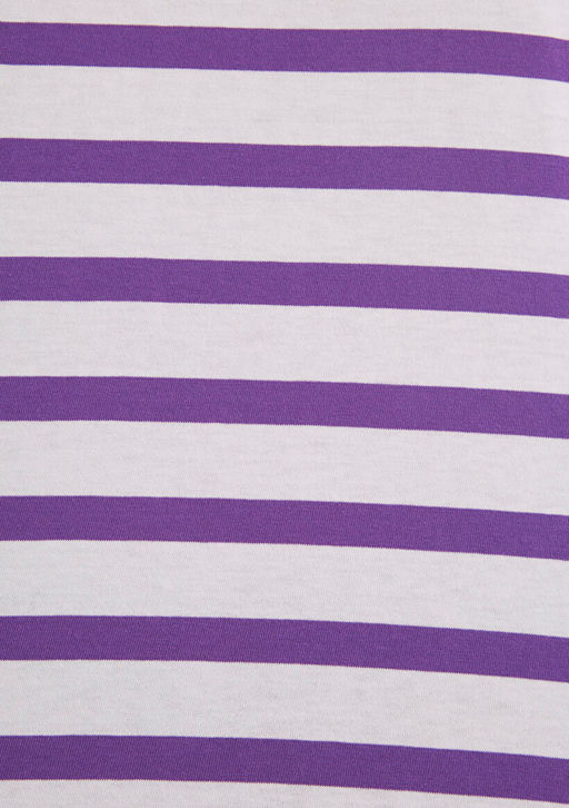 Mavi Logo Bask?l? Cizgili Mor Tisort  фото 7