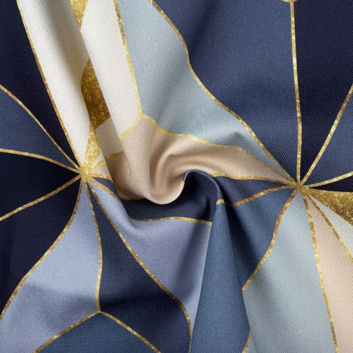 Цена за 2 шт. Дорожка на стол Этель «Геометрия» 30×70 см, 100% хлопок, саржа 190 г/м², синяя