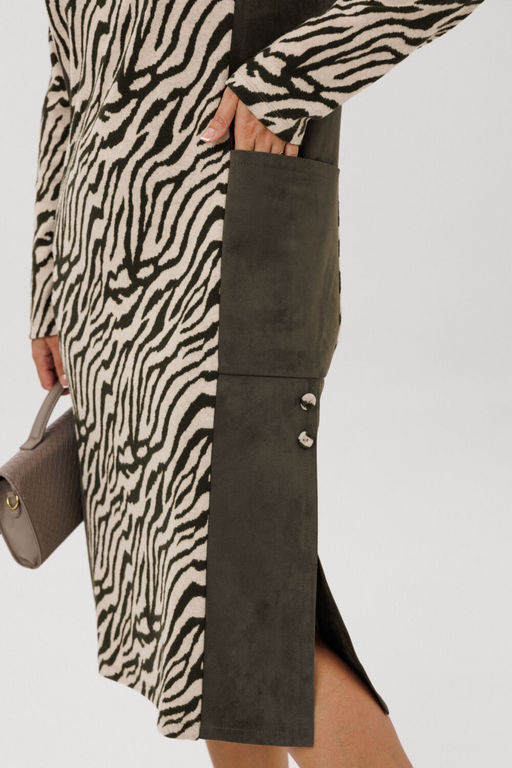 Платье Mubliz 298 олива фото 9