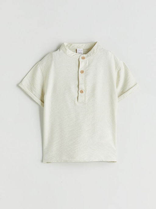 Hakim Yaka D?z Erkek Bebek G?mlek ve ?ort