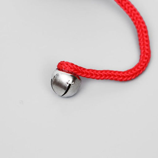 Шар-погремушка с петелькой, 5,5 см, микс цветов - Пижон фото 2