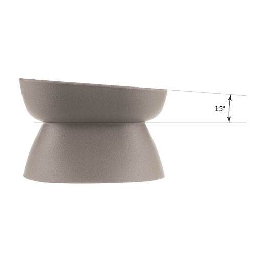 Миска д/домашних животных "Квадро" 0,2л арт. М1807