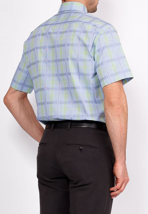 Сорочка мужская короткий рукав GREG 245/301/53/Z/1  фото 3