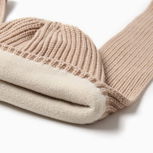 Шапка-шарф MINAKU, р-р 56-58, цвет кремовый  фото 2