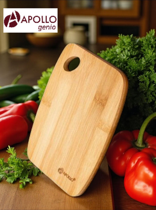 Доска разделочная бамбуковая APOLLO "Disco" 13*18*1 см