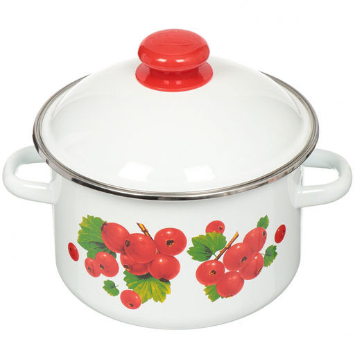 ЭМ_Кастрюля 3,0 л цил. ДЕКОЛЬ ОБОД арт. 1MD181М