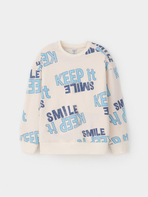 КР 302024/сливки джемпер (свитшот) для мал