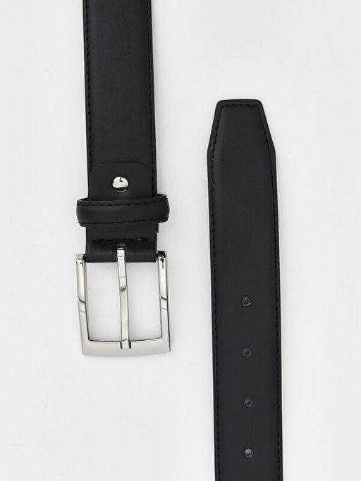 Deri G?r?n?ml? Erkek Kemer