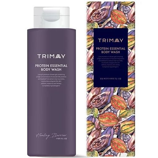 Trimay Healing Barrier Protein Essential Body Wash 350ml Питательный гель для душа с молочными проте