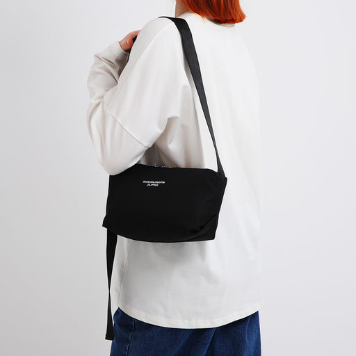 Сумка молодёжная на молнии, цвет чёрный - Simaland фото 9