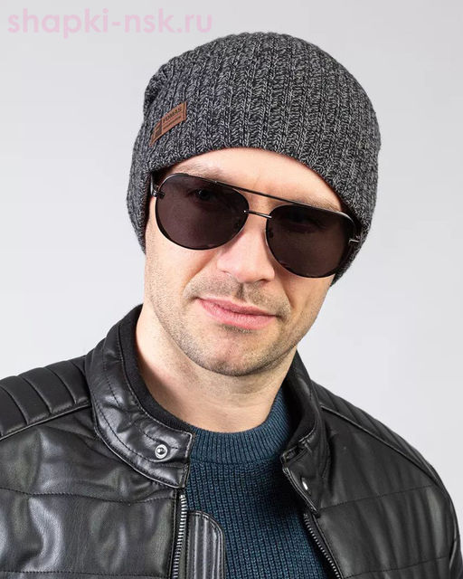 F 482 Шапка мужская (57-59)