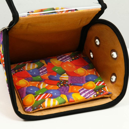 Сумка - переноска для животных Мини 25 х 21 х 16 см, микс цветов - Simaland фото 6