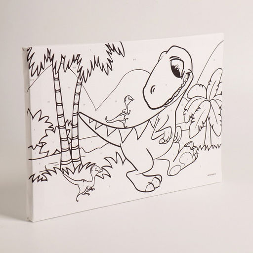 Картина по номерам Динозавр 2030 см - Школа талантов фото 4