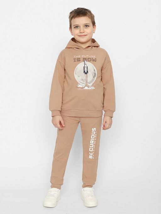 CRB wear/CSKB 63469-31-353 Толстовка для мальчика,бежевый/Ex.Cherubino  фото 2