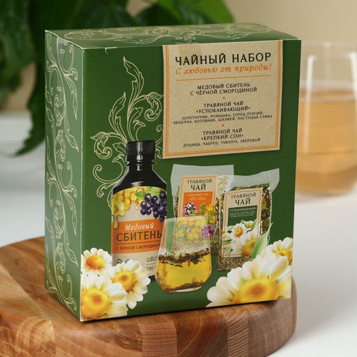 Набор Здоровья и процветания: сбитень 250 мл., чай травяной 100 г (2 шт. х 50 г). - Доброе здоровье фото 4