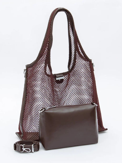 Сумка 58562 coffee Velina Fabbiana-Safenta