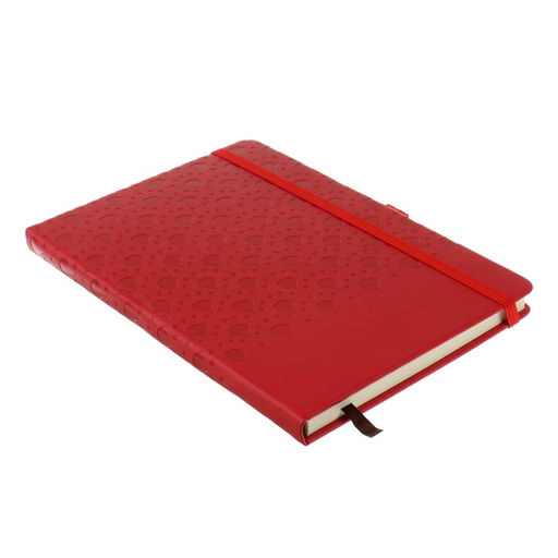 Ежедневник недатированный А5, 100 листов в клетку, на резинке, обложка кожзам, МИКС - Simaland фото 2