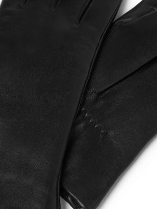 Перчатки женские н/м крол HS597 black - Eleganzza фото 6