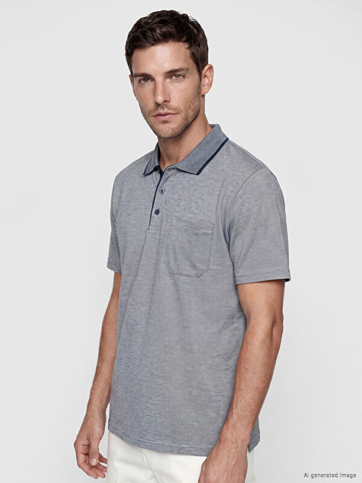 Polo Yaka Pike Erkek Ti??rt