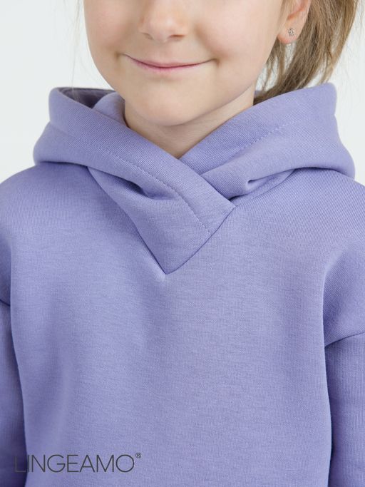 Детское платье-худи из футера с начёсом ВП-07 (10) - Lingeamo фото 6