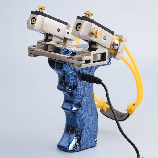 Рогатка металлическая, 3 жгута, лазерным целеуказателем+ заряд.устр-о - Simaland фото 5