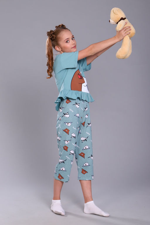 Пижама для девочки Три медведя арт. ПД-021-047
