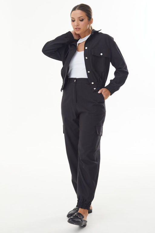 Куртка AURA 7030-164 черный  фото 5