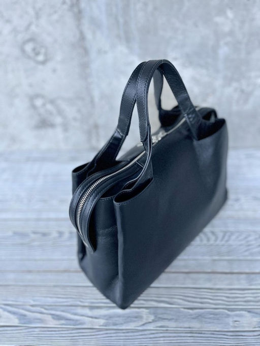 Женская кожаная сумка тоут 3120 Блек