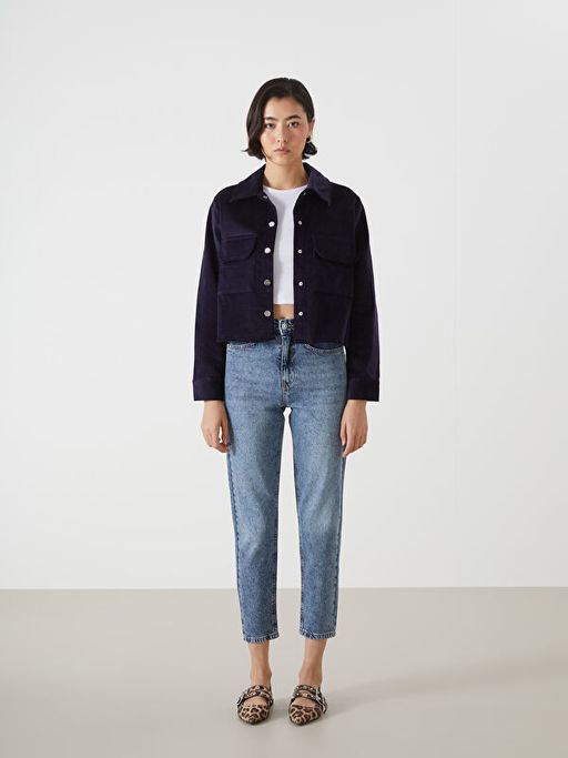 Kadife Kad?n G?mlek Ceket