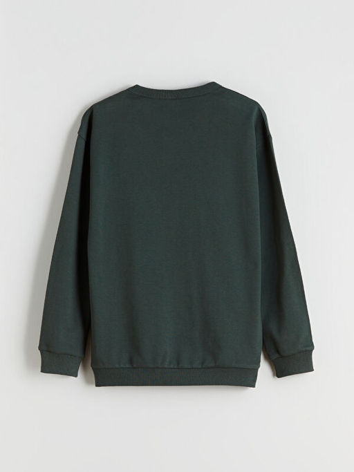 Bisiklet Yaka Erkek ?ocuk Sweatshirt